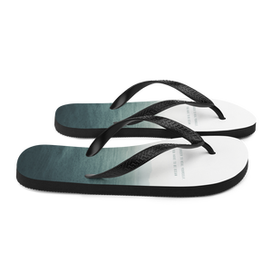 In order to heal yourself, you have to be ocean Flip-Flops by Design Express