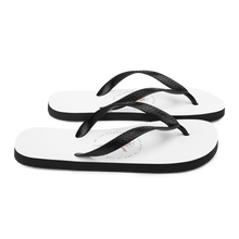 Be the change that you wish to see in the world Spirit White Flip-Flops by Design Express