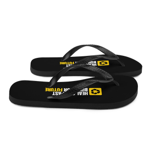 Heal our past, build our future (Motivation) Flip-Flops by Design Express