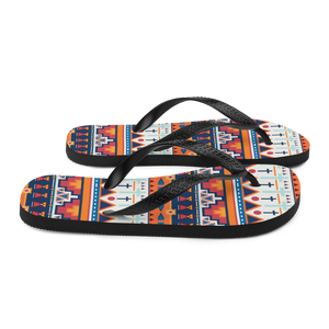 Traditional Pattern 01 Flip-Flops by Design Express