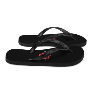 Beauty Red Rose Flip-Flops by Design Express