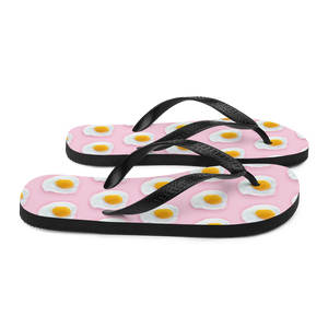 Pink Eggs Pattern Flip-Flops by Design Express