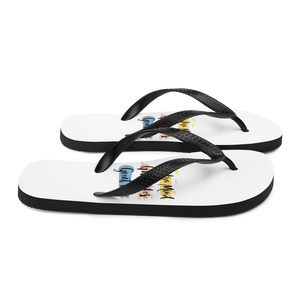 Positive Mind, Good Vibes, Great Life Flip-Flops by Design Express