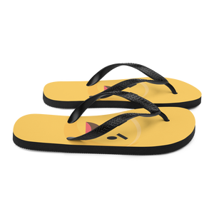 Shock Emoji Flip-Flops