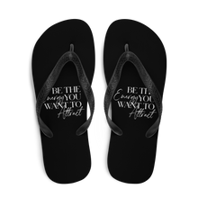 Be the energy you want to attract (motivation) Flip-Flops by Design Express