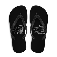 I'm a magnet for all that is good in the world (motivation) Flip-Flops by Design Express