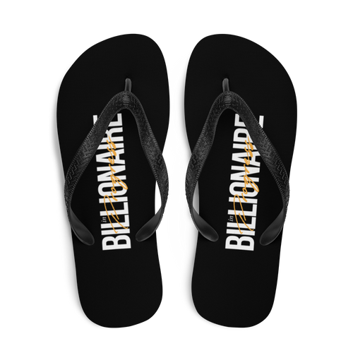 Billionaire in Progress (motivation) Flip-Flops by Design Express