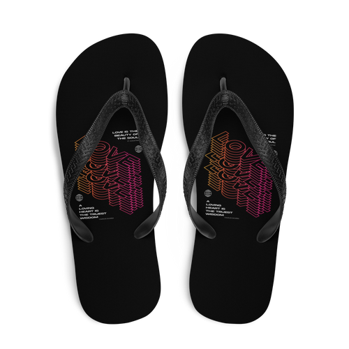 Love (motivation) Flip-Flops by Design Express