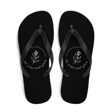 Let your soul glow Flip-Flops by Design Express