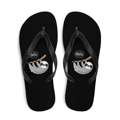 Hola Sloths Flip-Flops by Design Express