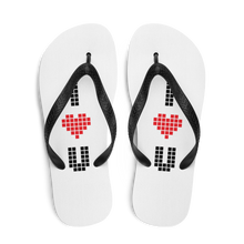 I Heart U Pixel Flip-Flops by Design Express