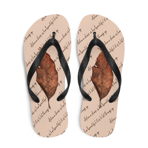 Autumn Flip-Flops by Design Express