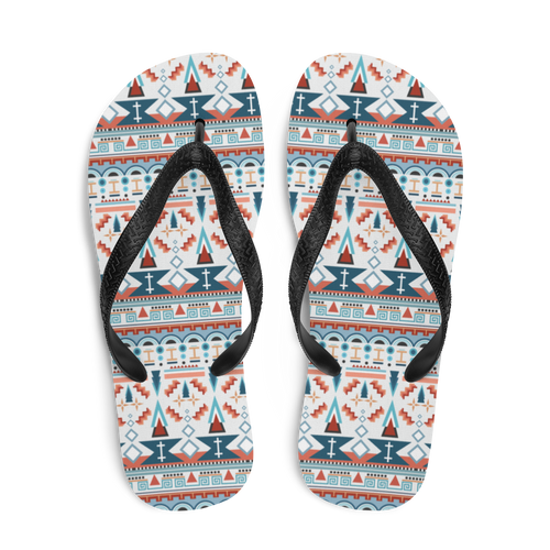 Traditional Pattern 03 Flip-Flops by Design Express