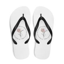 the happiness of your life deppends upon the quality of your thoughts Flip-Flops by Design Express