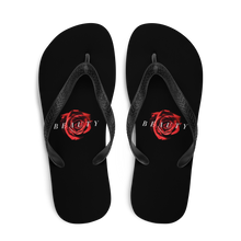 Beauty Red Rose Flip-Flops by Design Express