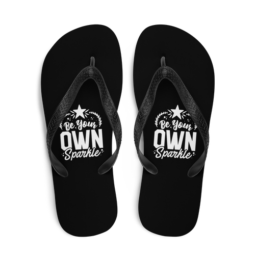 Be Your Own Sparkle Flip-Flops by Design Express