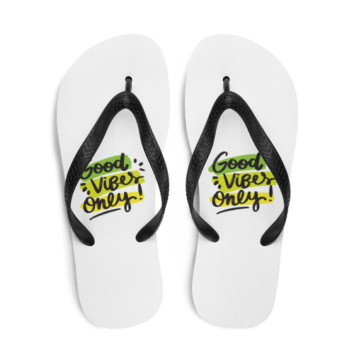 Good Vibes Only Flip-Flops by Design Express