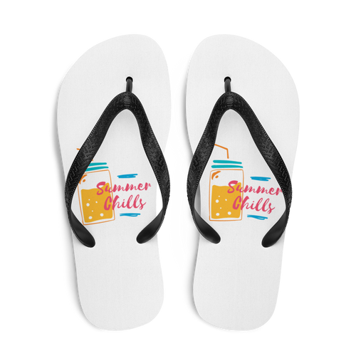 Drink Summer Chills Flip-Flops by Design Express