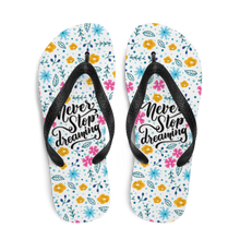 Never Stop Dreaming Flip-Flops by Design Express