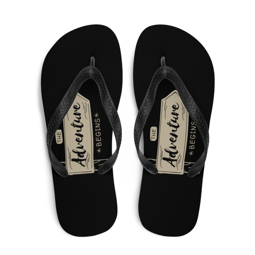 the Adventure Begin Flip-Flops by Design Express