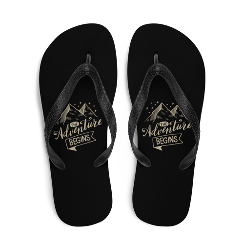 The Adventure Begins Flip-Flops by Design Express