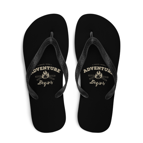 Travel More Adventure Begins Flip-Flops by Design Express