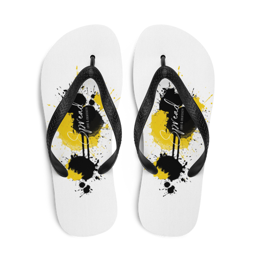 Spread Love & Creativity Flip-Flops by Design Express