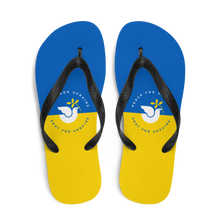 S Peace For Ukraine Flip-Flops by Design Express