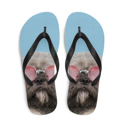 Cute Dog Flip-Flops