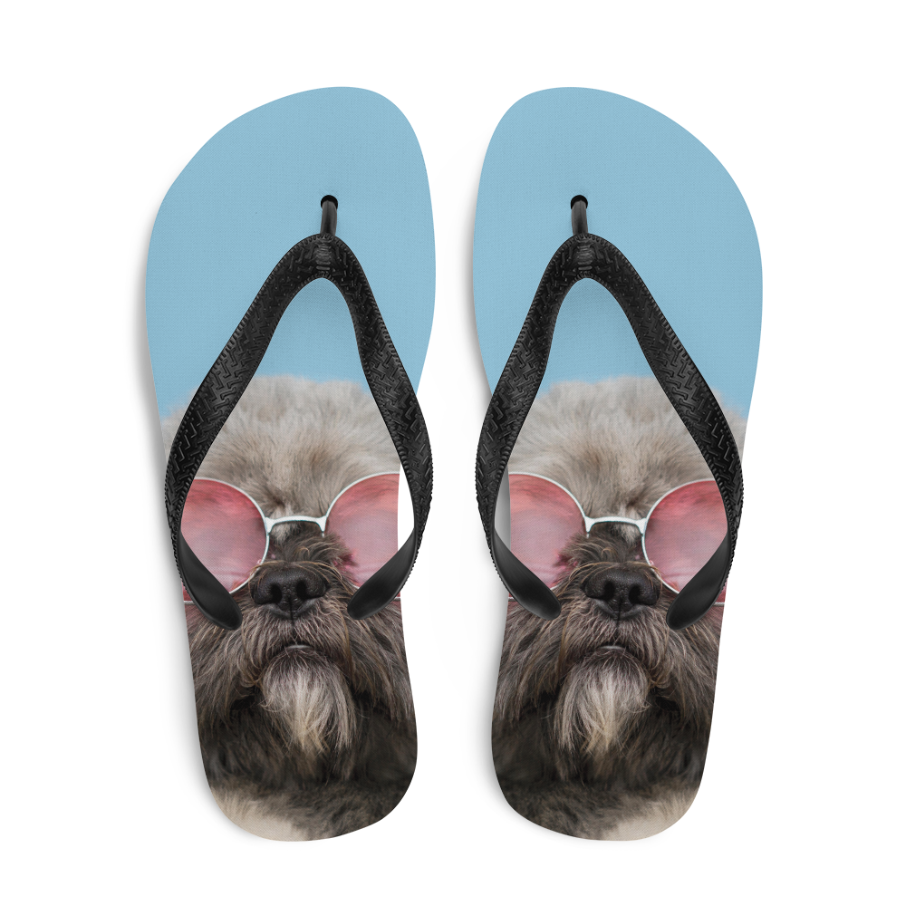 Cute Dog Flip-Flops