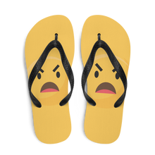 Shock Emoji Flip-Flops