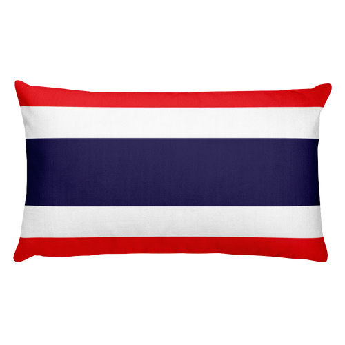 Default Title Thailand Flag Allover Print Rectangular Pillow Home by Design Express