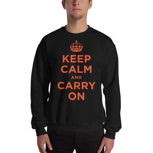 Black / S Keep Calm and Carry On 