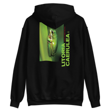 S Litoria Caerulia Back Unisex Hoodie by Design Express