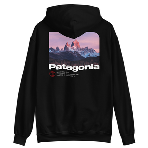 Monte Fitz Roy, Patagonia Unisex Dark Hoodie by Design Express