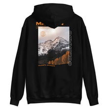 S Maroon Bells, Colorado Unisex Dark Hoodie by Design Express