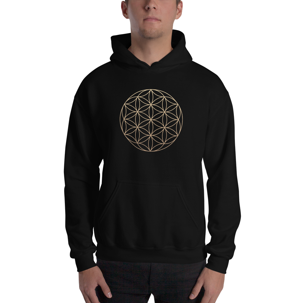 S Flower of Life Unisex Hoodie by Design Express