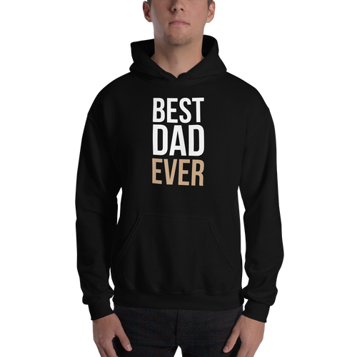 S Best Dad Ever Funny Mens Hoodie by Design Express