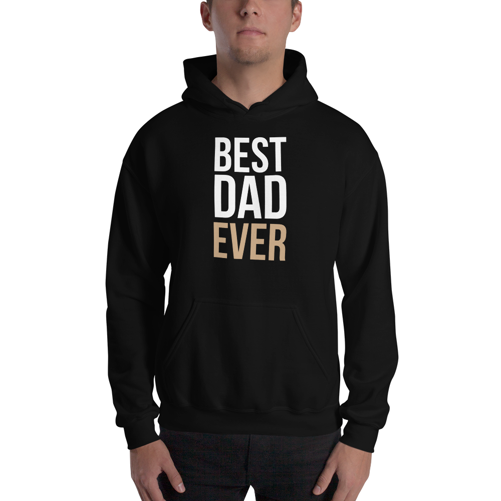 S Best Dad Ever Funny Mens Hoodie by Design Express