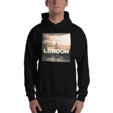 S London Square Unisex Black Hoodie by Design Express