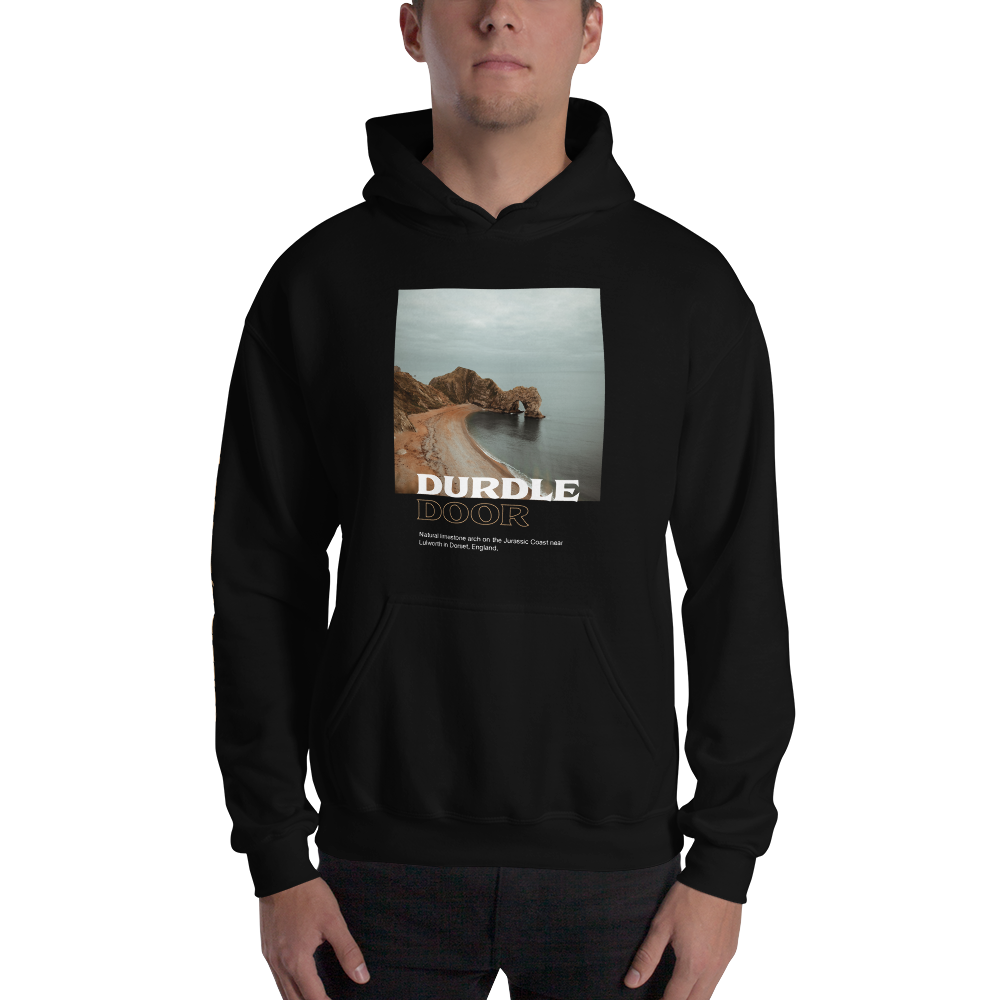 S Durdle Door Front Unisex Hoodie by Design Express