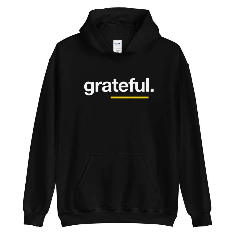 S Grateful (Sans) Unisex Hoodie by Design Express