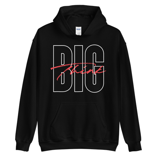 S Think BIG (Bold Condensed) Unisex Hoodie by Design Express