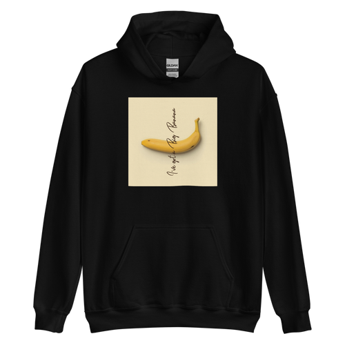 Black / S I've got a big banana Unisex Hoodie by Design Express