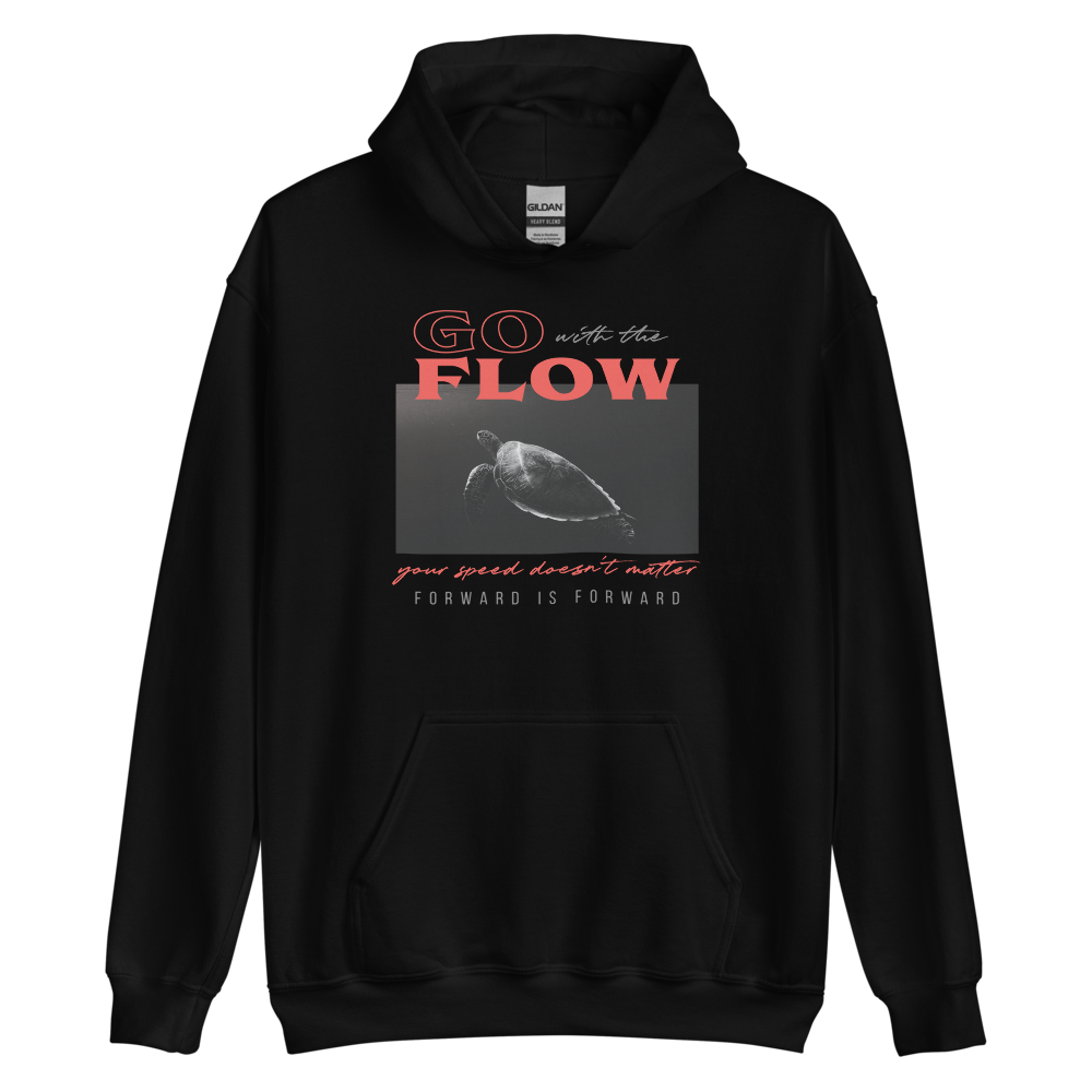 S Go with the Flow Unisex Hoodie by Design Express