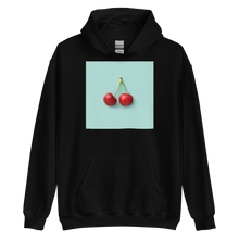 Black / S Cherry Unisex Hoodie by Design Express