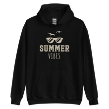 Black / S Summer Vibes Unisex Hoodie by Design Express