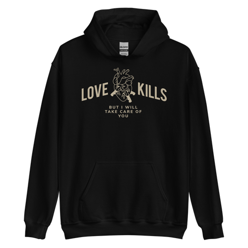 Black / S Take Care Of You Unisex Hoodie by Design Express