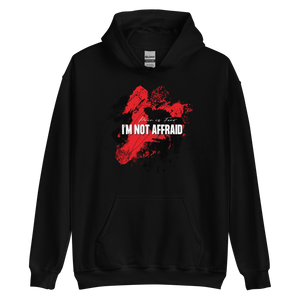 Black / S I'm Not Affraid Unisex Hoodie by Design Express