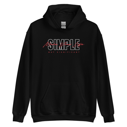 S Make Your Life Simple But Significant Unisex Hoodie by Design Express